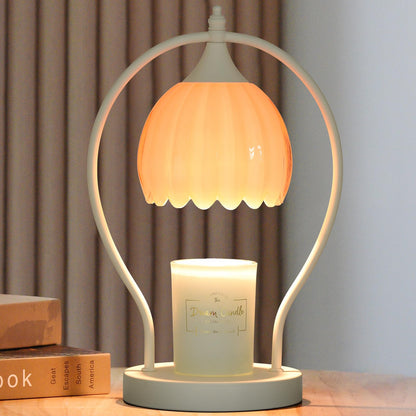 RELAXGLOW Dimmable Wax Warmer: Safe, Electric Candle Melter with Timer
